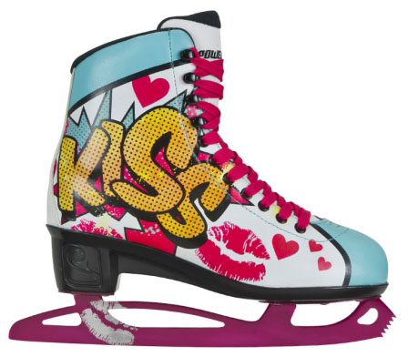 Ледовые коньки Powerslide Pop Art Kiss